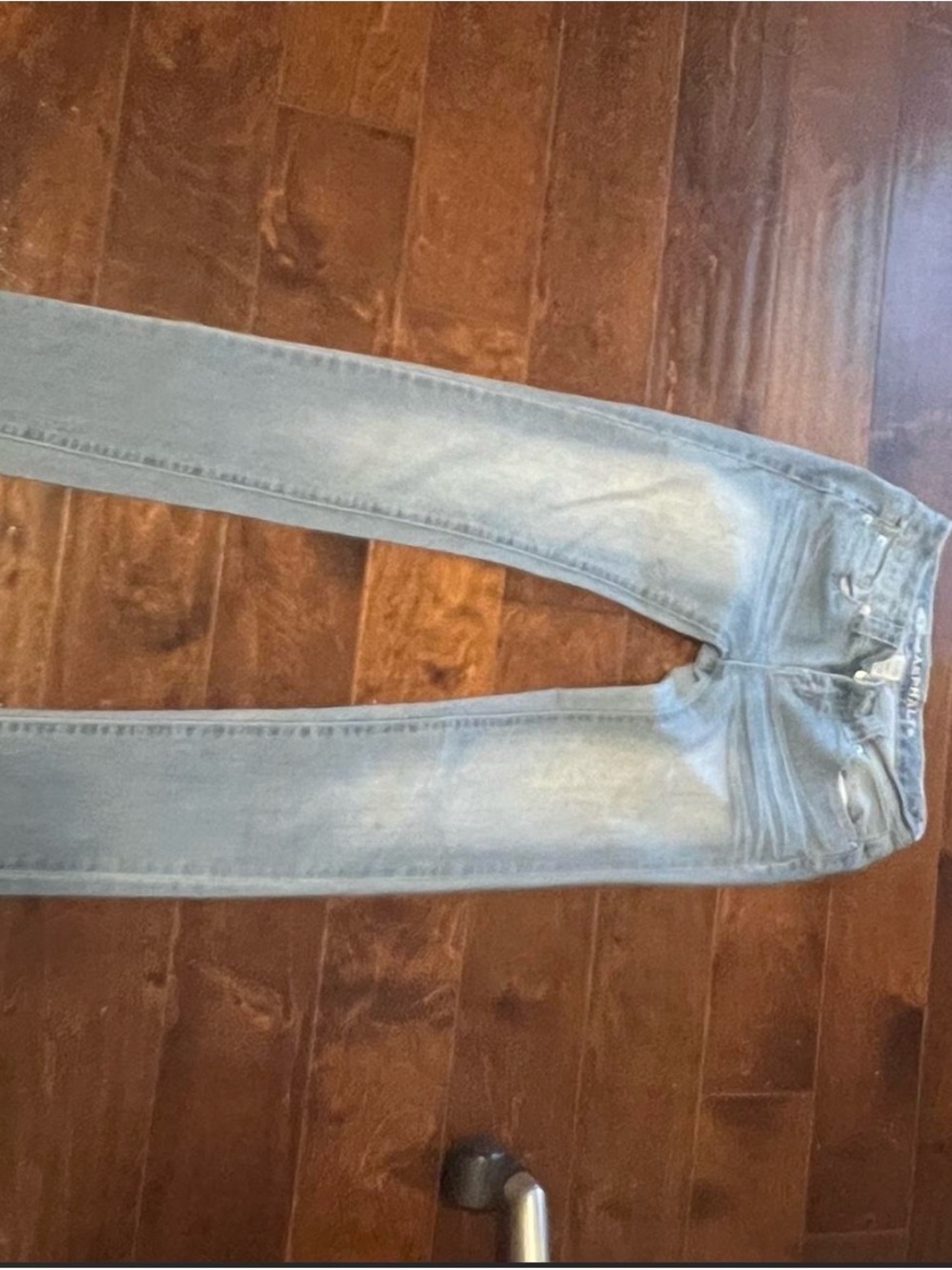 Blue Asphalt Light Wash Flare Jeans